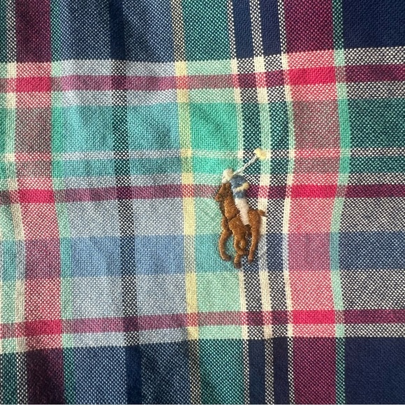 Ralph Lauren men’s slim fit 100% cotton short sleeve button down. Size M. - Picture 3 of 7